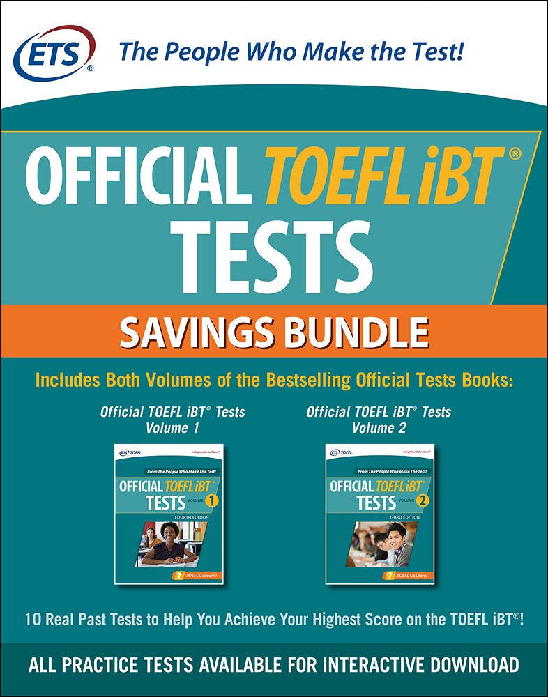 Official TOEFL Tests Savings Bundle, Second Edition (TEST Official TOEFL Tests Savings Bundle, Second Edition (TEST
